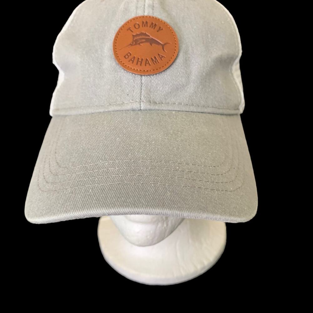 Tommy Bahama Baja Margarita Trucker Hat Adjustable one size Gray White Golf Cap